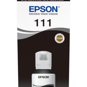 Epson 111 - 120 ml - XL - preto - original - recarga de tinta - para EcoTank ET-M1140, M1170, M1180, M2120, M2170, M3140, M3180, M1100, M1170, M3170, M3180