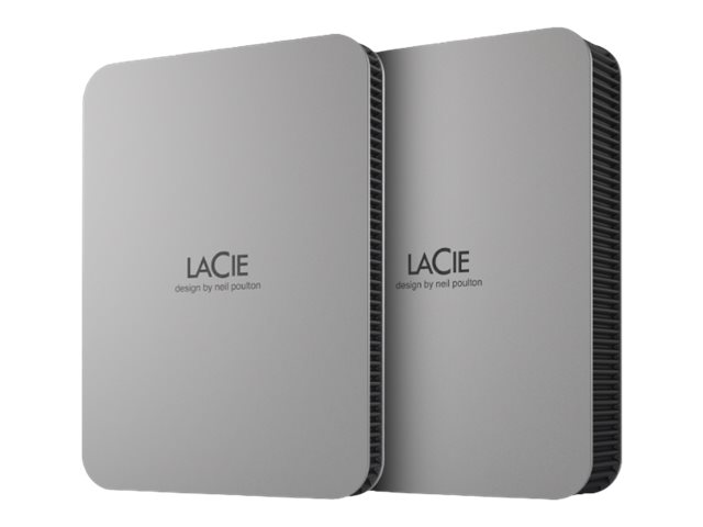 LaCie Mobile Drive STLR4000400 - Apple Exclusive - disco rígido - encriptado - 4 TB - externa (portátil) - USB 3.2 Gen 1 (USB C conector) - Self-Encrypting Drive (SED) - cinzento espaço - com 3 anos de Recuperação de dados Seagate Rescue
