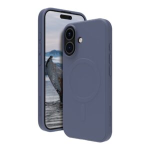 dbramante1928 Greenland Pro - Tampa posterior para telemóvel - Qi - compatibilidade MagSafe - plástico - azul pacífico - para Apple iPhone 16