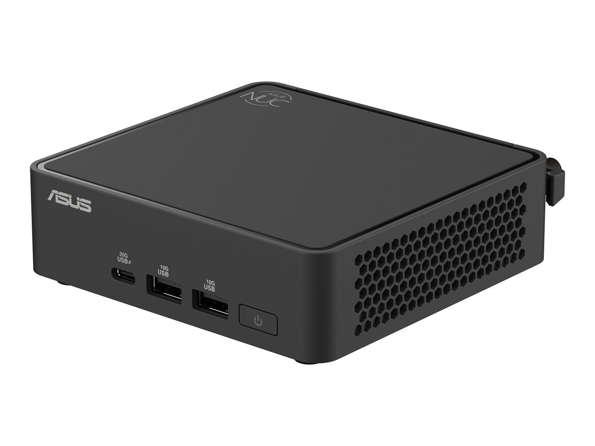 ASUS NUC 15 Pro Slim Kit RNUC15CRKU500002 - Barebone - mini PC 1 x Core Ultra 5 225H / até 4.9 GHz - RAM 0 GB - Arc Graphics 130T - IEEE 802.11ax (Wi-Fi 6), IEEE 802.11be (Wi-Fi 7), Bluetooth 5.4 - preto