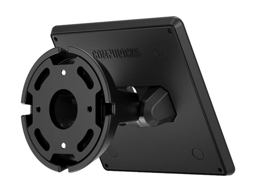 Compulocks VESA Tilting Wall Mount - Kit de montagem (suporte de arco) - inclinação - alumínio - preto - montável em parede, montável em superfície