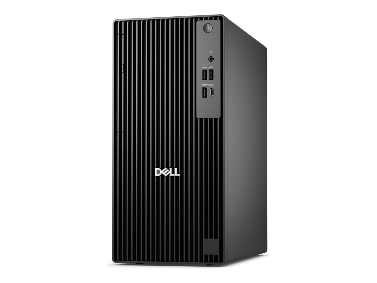 Dell Pro Tower QCT1250 - Torre Core Ultra 7 265 / até 5.3 GHz - RAM 16 GB - SSD 512 GB - NVMe, TLC - DVD SuperMulti - Intel Graphics - Gigabit Ethernet - Win 11 Pro - monitor: nenhum - preto - BTS - com 1 Ano Básico no local