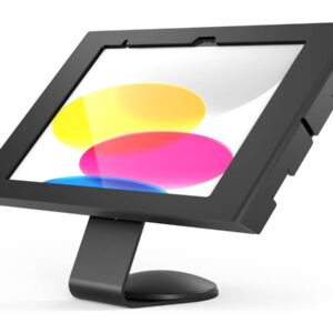 Compulocks Apex - Plataforma - câmara frontal/traseira e sensores expostos - para tablet - alumínio - preto - montável em parede, montável na secretária - para Apple 10.9-inch iPad (10ª geração), iPad (A16)