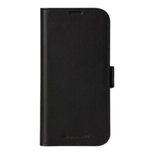 dbramante1928 Copenhagen - Capa flip cover para telemóvel - couro com granulação plena - preto - para Apple iPhone 16 Pro Max