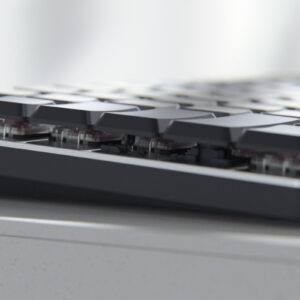 Logitech Master Series MX Mechanical Mini for Mac - Teclado - retroiluminação - sem fios - Bluetooth LE - QWERTY - Padrão internacional americano - interruptor: Tátil Silencioso - cinzento espaço