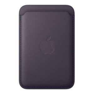 Apple - Carteira para telemóvel/cartão de crédito - compatibilidade MagSafe - microtecido, FineWoven - roxo meia-noite