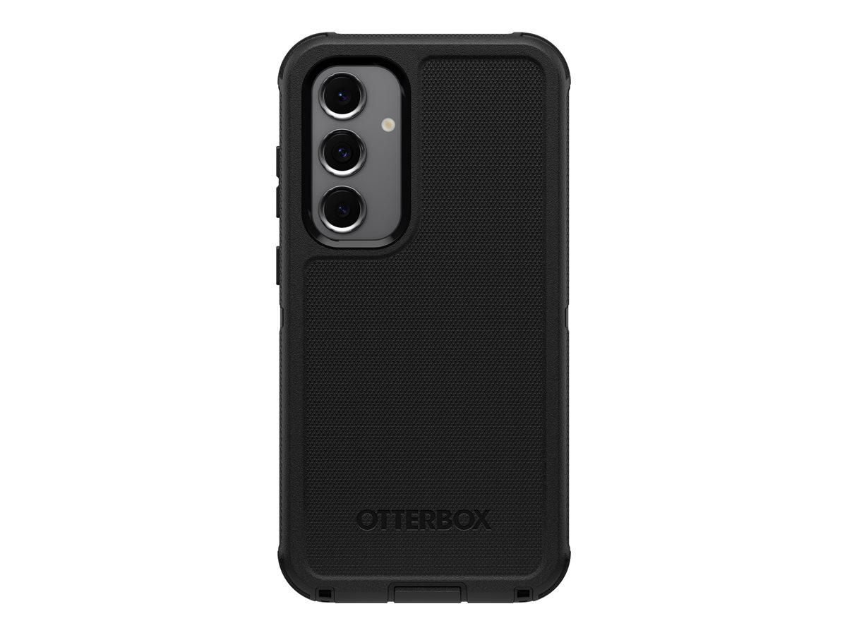 OtterBox Defender Series - Tampa posterior para telemóvel - silicone - preto - para Samsung Galaxy S24 FE