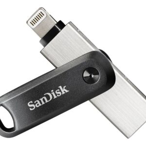 SanDisk iXpand Go - Drive flash USB - 64 GB - USB 3.0 / Lightning - para Apple iPad/iPhone (Lightning)