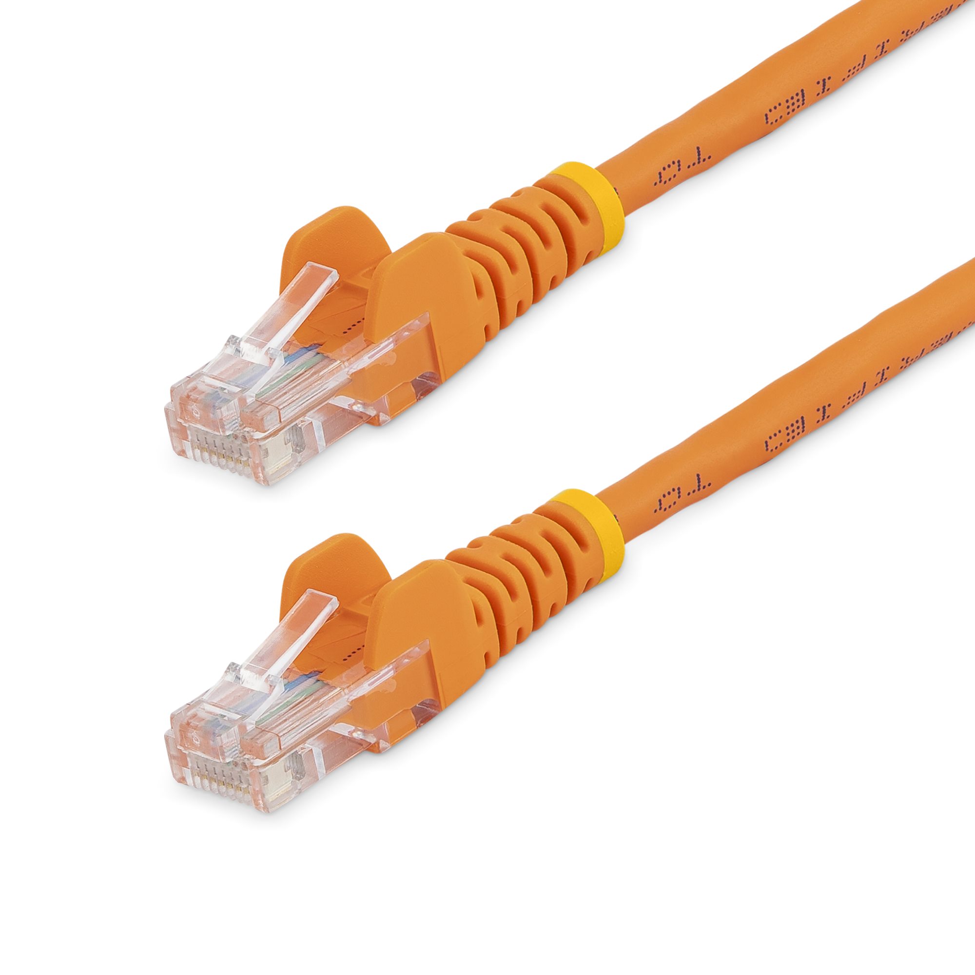StarTech.com 7m Orange Cat5e / Cat 5 Snagless Ethernet Patch Cable 7 m - Cabo patch - RJ-45 (M) para RJ-45 (M) - 7 m - PTNB - CAT 5e - sem nós - laranja