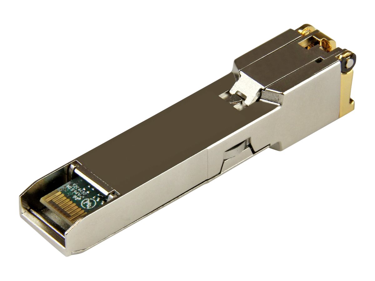 StarTech.com Cisco GLC-T Compatible SFP Module, 1000BASE-T, SFP to RJ45 Cat6/Cat5e, 1GE Gigabit Ethernet SFP, RJ-45 (Copper) 100m, Cisco Firepower, ASR920, IE2000 Mini GBIC Transceiver - Lifetime Warranty (GLCTST) - Módulo de transceptor SFP (mini-GB - Image 3