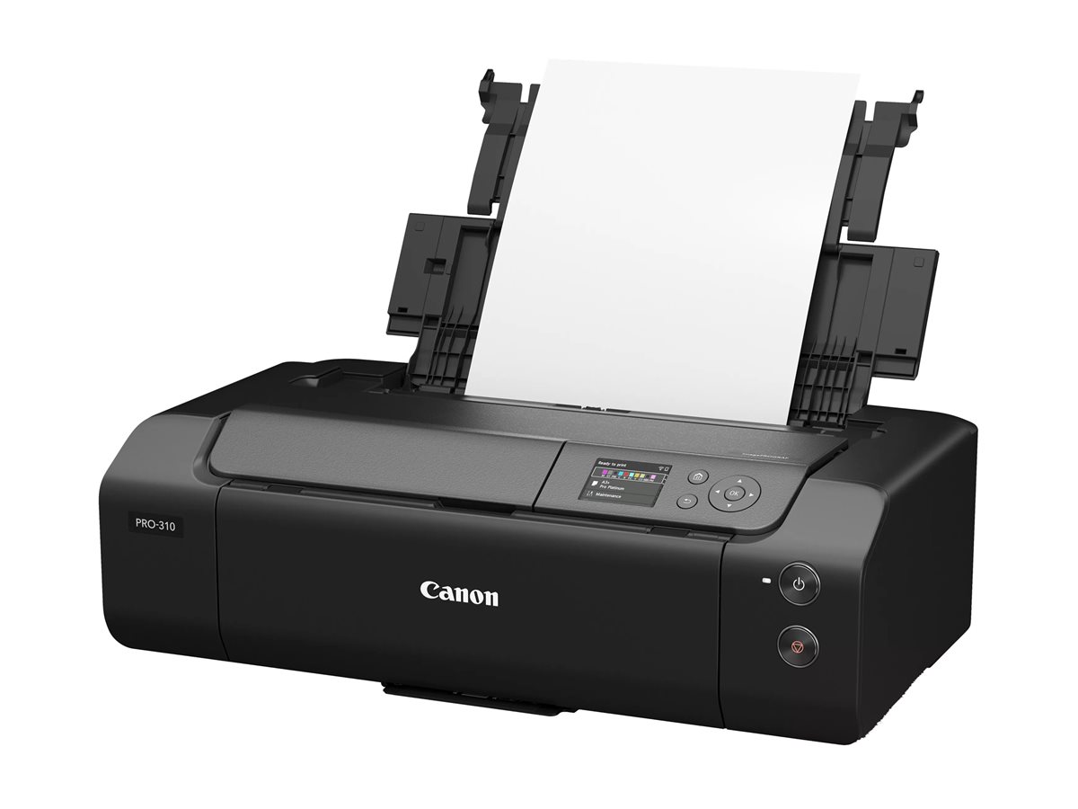 Canon imagePROGRAF PRO-310 - 13" impressora de grande formato - a cores - jacto de tinta - A3/Ledger - até 4.25 min/ página (mono)/ até 4.25 min/ página (cor) - capacidade: 100 folhas - LAN, Wi-Fi(n), USB 2.0