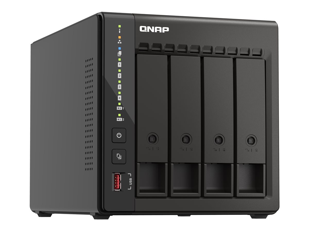 4-Bay NAS Intel J6412 8GB RAM HDMI M.2 - Image 2