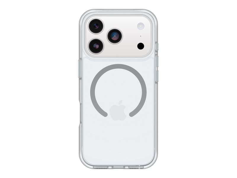 OtterBox React Series - Tampa posterior para telemóvel - compatibilidade MagSafe - plástico - claro - para Apple iPhone 17 Pro