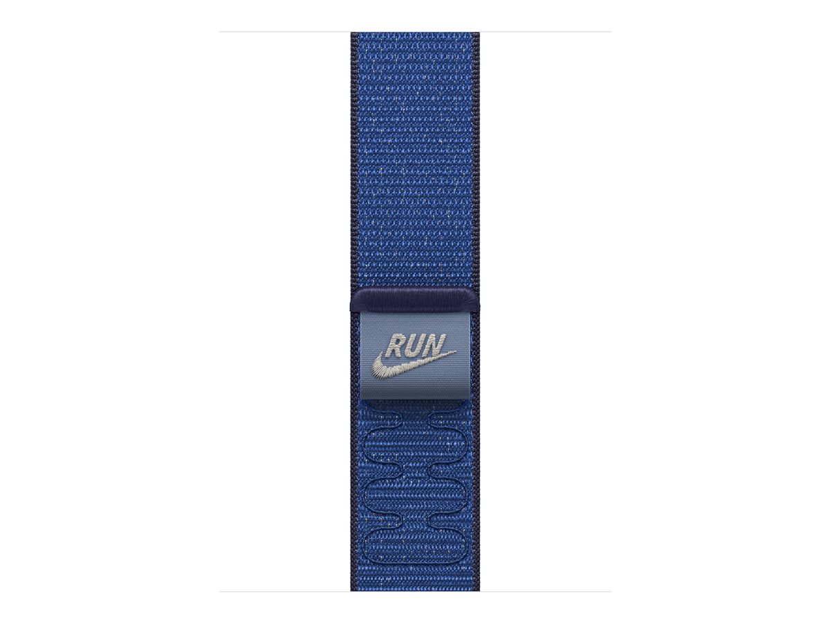 Apple Nike - Laço para relógio inteligente - 46mm - 145-220mm - fita azul - para Watch Hermès Series 9, SE 3, Series 10, Series 11, Series 8, Series 9, Ultra 2, Ultra 3