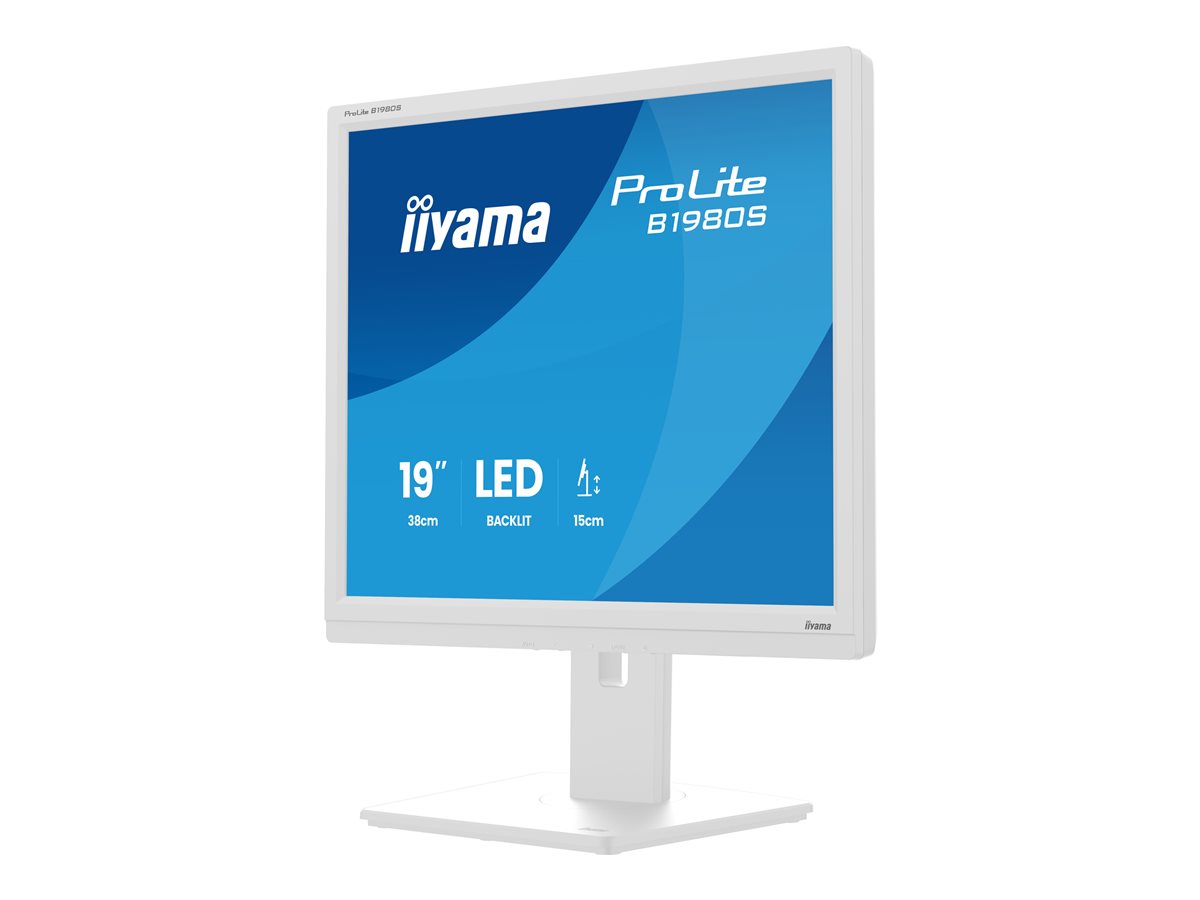 iiyama ProLite B1980S-W1 - Monitor LED - 19" - 1280 x 1024 @ 75 Hz - TN - Image 3