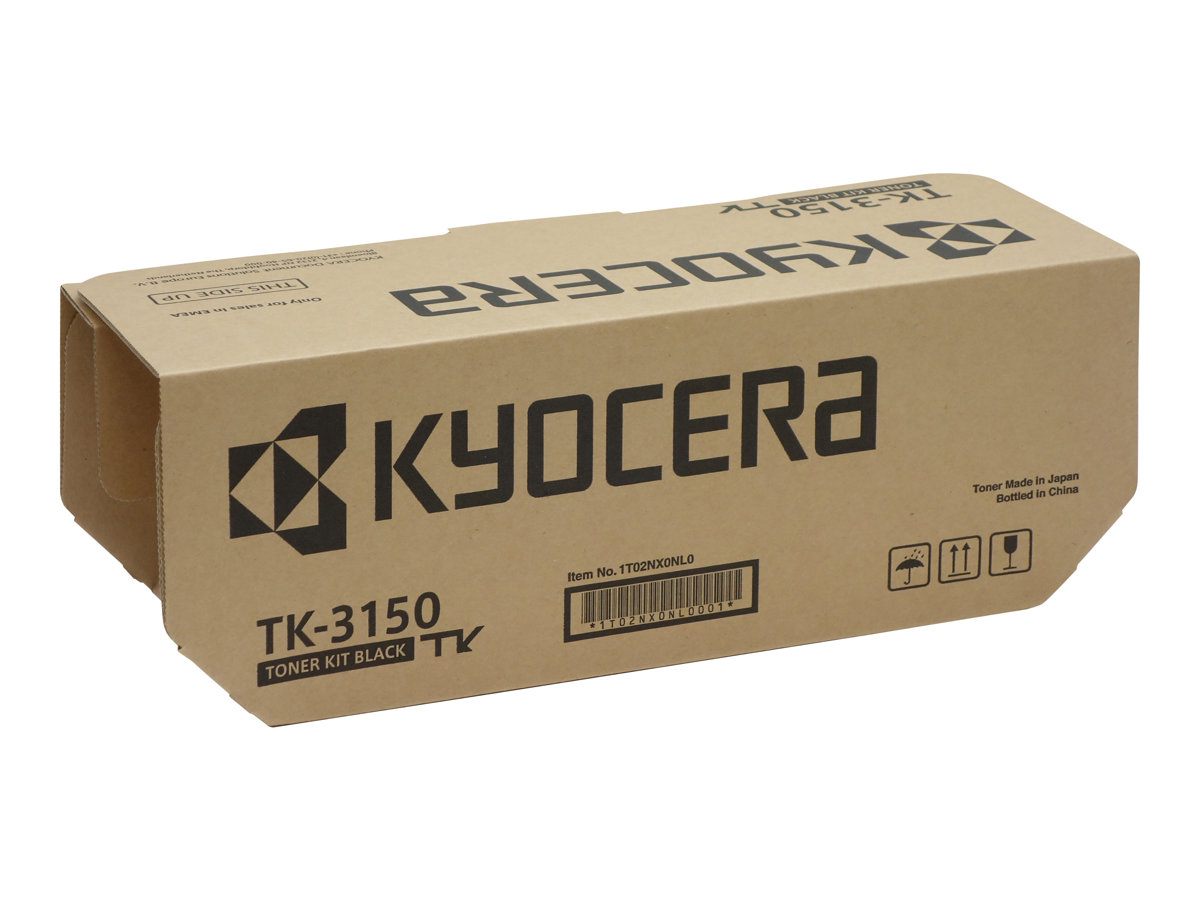 Kyocera TK 3150 - Preto - original - cartucho de toner - para ECOSYS M3040idn, M3040idn/KL3, M3540idn, M3540idn/KL3