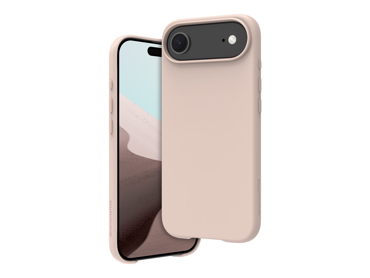 dbramante1928 Roskilde - Tampa posterior para telemóvel - compatibilidade MagSafe - plástico reciclado - areia rosa - para Apple iPhone Air