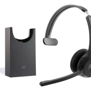 Cisco Headset 721 - Auscultadores - no ouvido - bluetooth - sem fios - preto carvão - Cisco Webex Certified