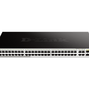 D-Link DGS 1210-52 - Interruptor - 48 x 10/100/1000 + 4 x SFP - desktop, montável em trilho - AC 100/230 V