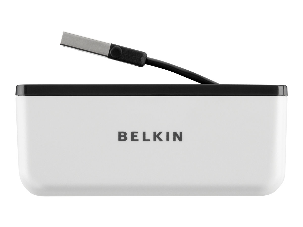 Belkin Travel - Hub - 4 x USB 2.0 - desktop - Image 2