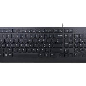 Lenovo Essential - Teclado - USB - QWERTY - Português - preto - OEM - caixa castanha