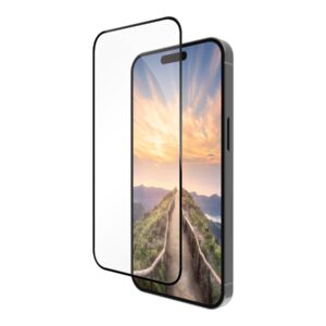 dbramante1928 Eco-shield - Protector de ecrã para telemóvel - vidro - cor da moldura preto - para Apple iPhone 16