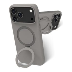 dbramante1928 Roskilde - Tampa posterior para telemóvel - chute - compatibilidade MagSafe - ICON - pedra de rio - para Apple iPhone 17 Pro Max