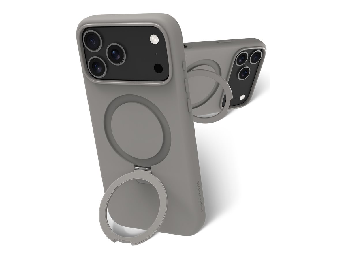 dbramante1928 Roskilde - Tampa posterior para telemóvel - chute - compatibilidade MagSafe - ICON - pedra de rio - para Apple iPhone 17 Pro Max