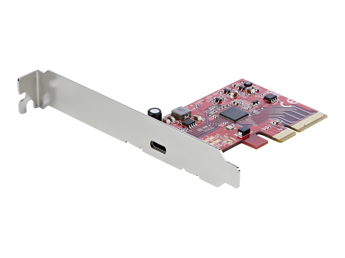 StarTech.com USB 3.2 Gen 2x2 PCIe Card - USB-C 20Gbps PCI Express 3.0 x4 Controller - USB Type-C Add-On PCIe Expansion Card -Windows/Linux - Adaptador USB - PCIe 3.0 x4 baixo perfil - USB-C 3.2 Gen 2x2 x 1