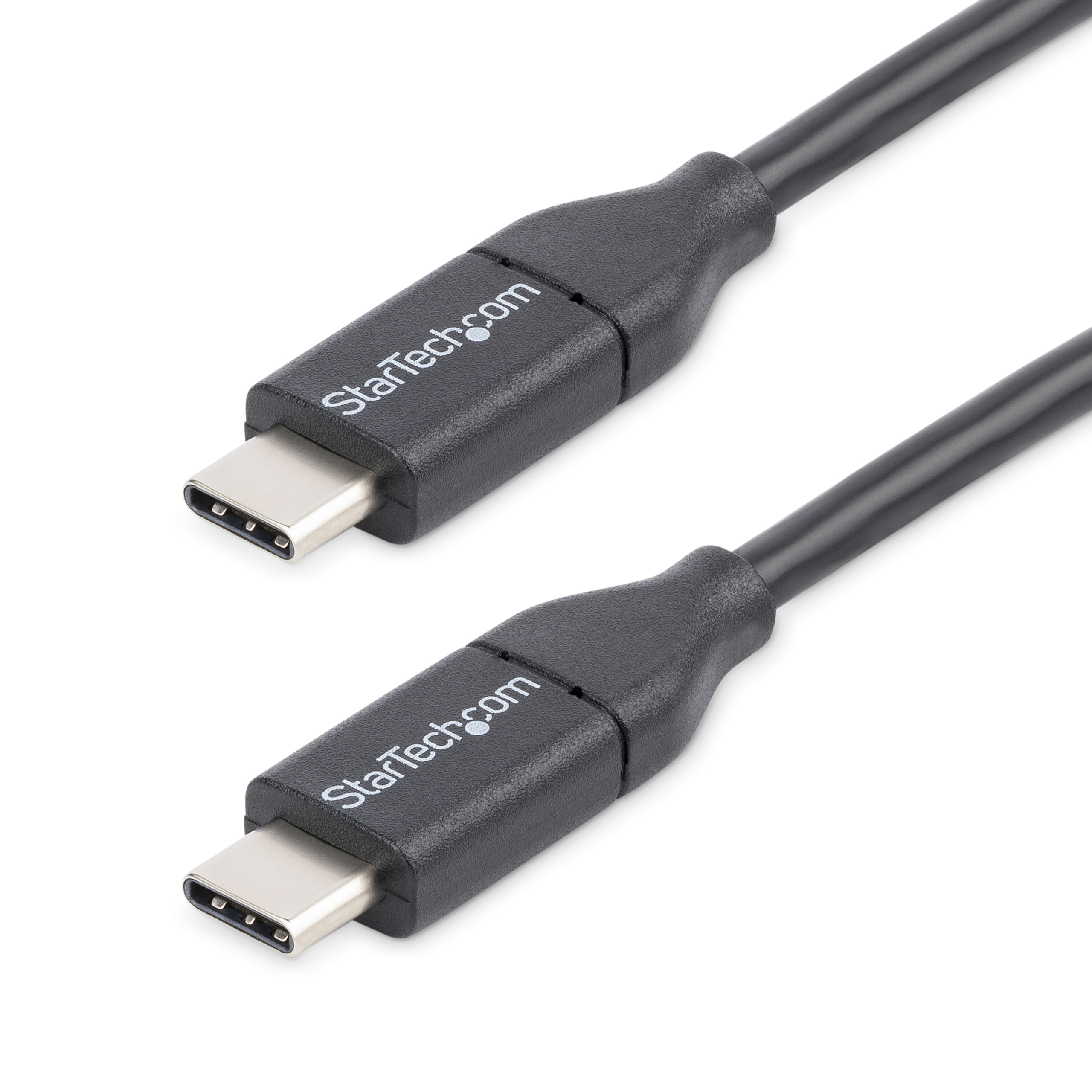 StarTech.com USB C to USB C Cable - 3m / 10 ft - USB Cable Male to Male - USB-C Cable - USB-C Charge Cable - USB Type C Cable - USB 2.0 (USB2CC3M) - Cabo USB - USB-C (M) para USB-C (M) - Thunderbolt 3 / USB 2.0 - 3 m - preto - para P/N: DKT30CHD