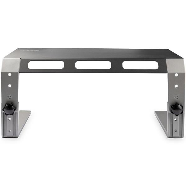 StarTech.com Monitor Riser Stand - For up to 32" Monitor - Height Adjustable - Computer Monitor Riser - Steel and Aluminum (MONSTND) - Plataforma - para Monitor - alumínio, aço - tamanho de tela: 32" - Computador de mesa - Image 6