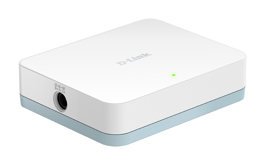 D-Link DGS 1005D - Interruptor - sem gestão - 5 x 10/100/1000 - desktop - Image 2