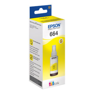 Epson T6644 - 70 ml - amarelo - original - recarga de tinta - para EcoTank ET-14000, ET-16500, ET-2500, ET-2550, ET-2600, ET-2650, ET-3600, ET-4500, ET-4550