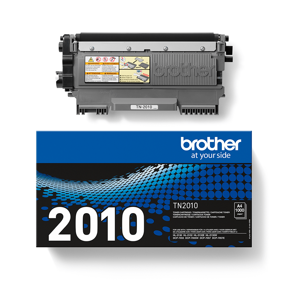Brother TN2010 - Preto - original - cartucho de toner - para Brother DCP-7055, DCP-7055W, DCP-7057, DCP-7057E, HL-2130, HL-2132, HL-2135W - Image 4