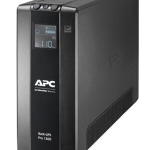 APC Back-UPS Pro BR1300MI - UPS - AC 230 V - 780 Watt - 1300 VA - USB - conectores de saída: 8 - preto