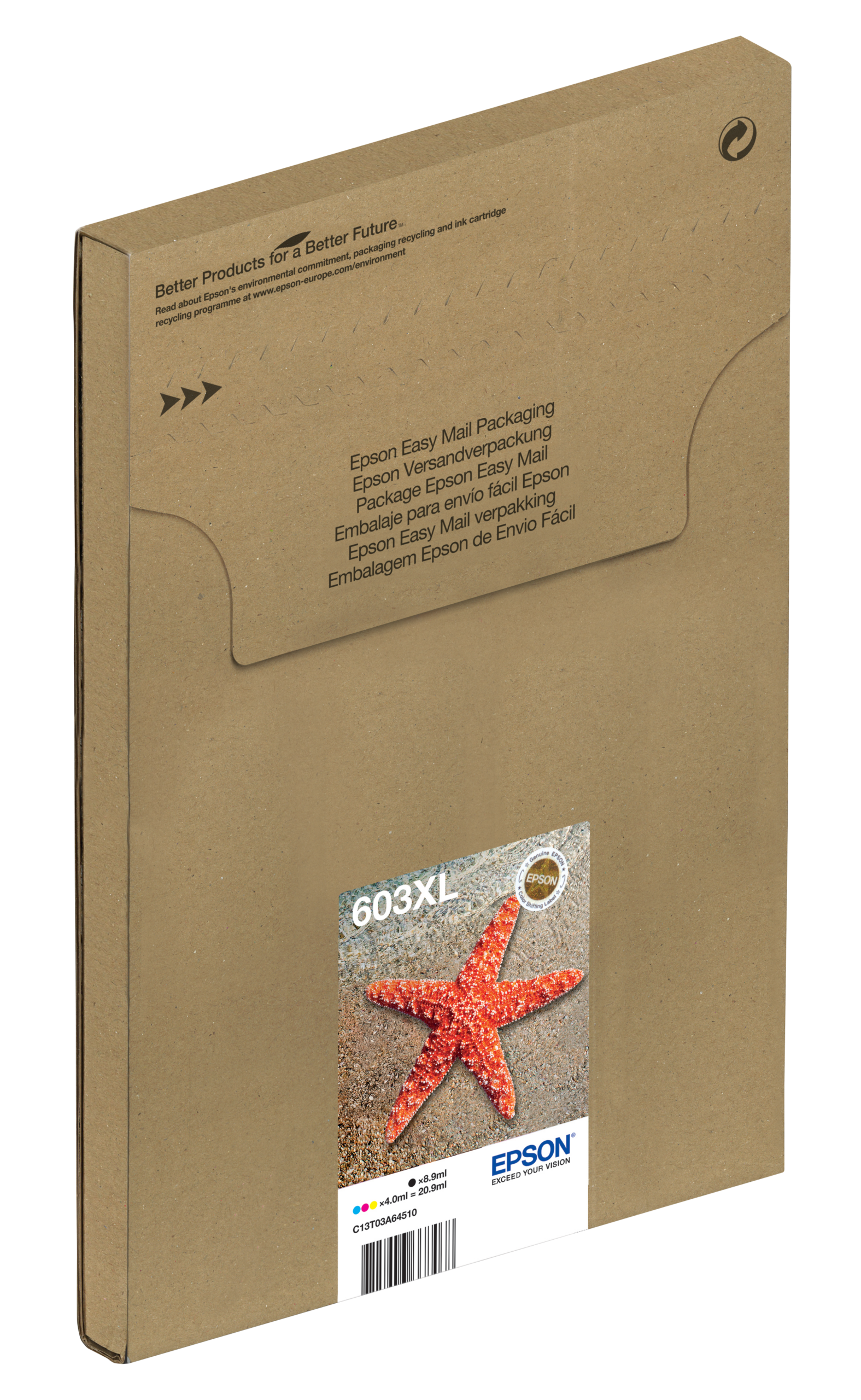 Epson 603XL Multipack Easy Mail Packaging - Pack de 4 - XL - Image 2