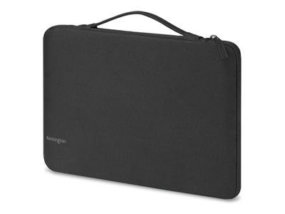Kensington - Capa protectora para tablet / notebook - 100% poliéster reciclado 600D, borracha EVA - preto, cinza - 14"