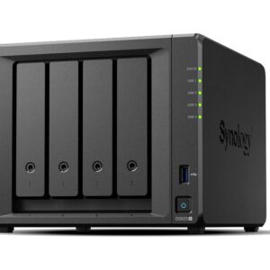Synology Disk Station DS925+ - Servidor NAS - 4 baias - SATA-600 / NVMe - HDD - RAID (expansão de disco rígido) JBOD, 0, 1, 5, 6, 10 - RAM 4 GB - 2.5 Gigabit Ethernet - iSCSI assistência