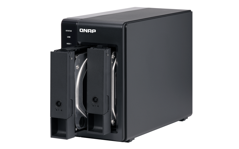 QNAP TR-002 - Matriz de disco rígido - 2 baias (SATA-600) - USB 3.1 Gen 2 (externo) - Image 6