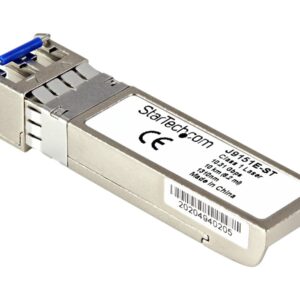 StarTech.com HPE J9151E Compatible SFP+ Module, 10GBASE-LR, 10GbE Single Mode (SMF) Fiber Optic Transceiver, 10GE Gigabit Ethernet SFP+, LC Connector, 10km, 1310nm, DDM, HPE 2930F, 8325, 3810M - Lifetime Warranty (J9151E-ST) - Módulo de transceptor S