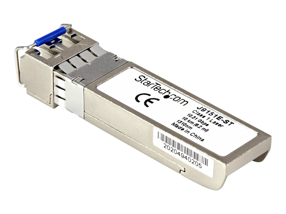 StarTech.com HPE J9151E Compatible SFP+ Module, 10GBASE-LR, 10GbE Single Mode (SMF) Fiber Optic Transceiver, 10GE Gigabit Ethernet SFP+, LC Connector, 10km, 1310nm, DDM, HPE 2930F, 8325, 3810M - Lifetime Warranty (J9151E-ST) - Módulo de transceptor S