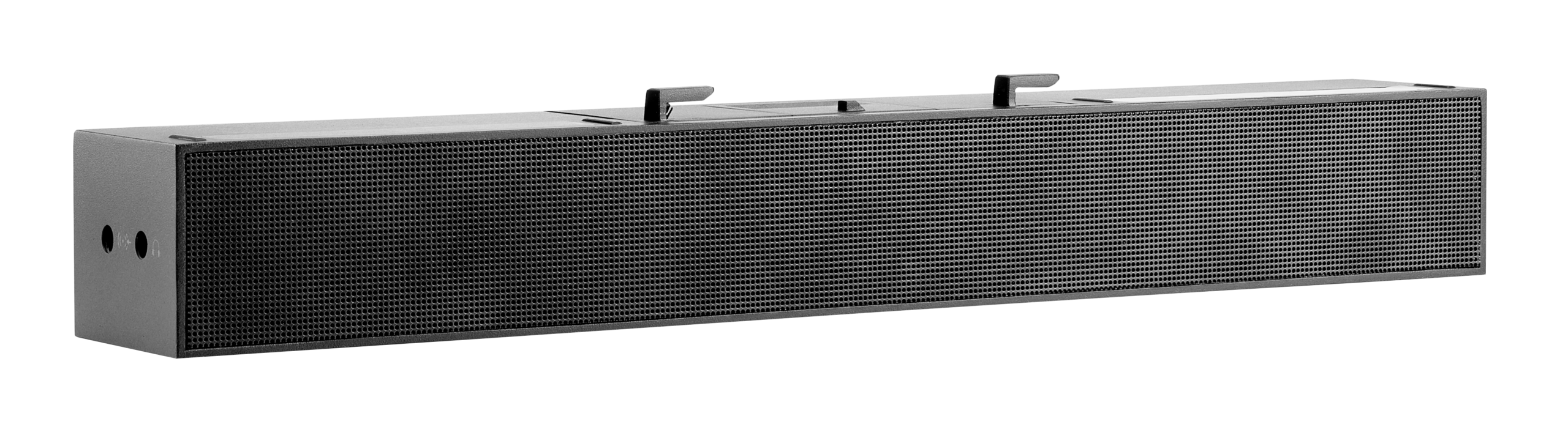 HP S101 - Barra de som - para monitor - 2.5 Watt - preto (cor da grade - preto) - para HP 280, 34, Z1 G9, Elite 600 G9, 800 G9, EliteDesk 80X G8, Pro 400 G9, ProDesk 405 G8 - Image 2