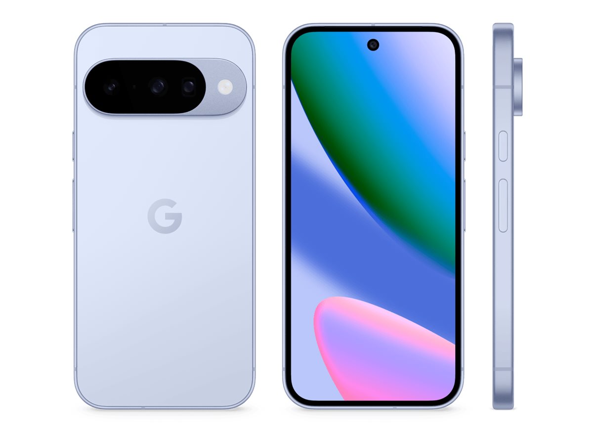 Google Pixel 10 - 5G smartphone - SIM duplo - RAM 12 GB / Memória Interna 128 GB - visor OLED - 6.3" - 2424 x 1080 pixeis (120 Hz) - 3x câmaras traseiras 48 MP, 13 MP, 10,8 MP - front camera 10,5 MP - crosta de gelo