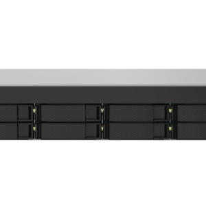 QNAP TS-832PXU - Servidor NAS - 8 baias - montável em bastidor - SATA 6Gb/s - RAID (expansão de disco rígido) 0, 1, 5, 6, 10, 50, 60, JBOD - RAM 4 GB - Gigabit Ethernet / 2.5 Gigabit Ethernet / 10 Gigabit Ethernet - iSCSI assistência - 2U