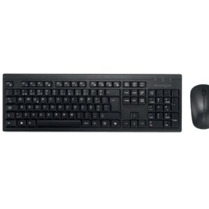 Kensington KM270 EQ - Conjunto de teclado e rato - recarregável - full size - sem fios - 2.4 GHz, Bluetooth - QWERTY - Português