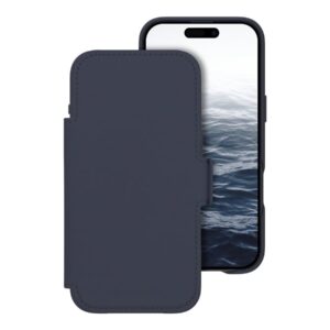 dbramante1928 Lynge - Capa flip cover para telemóvel - compatibilidade MagSafe - água profunda - para Apple iPhone Air