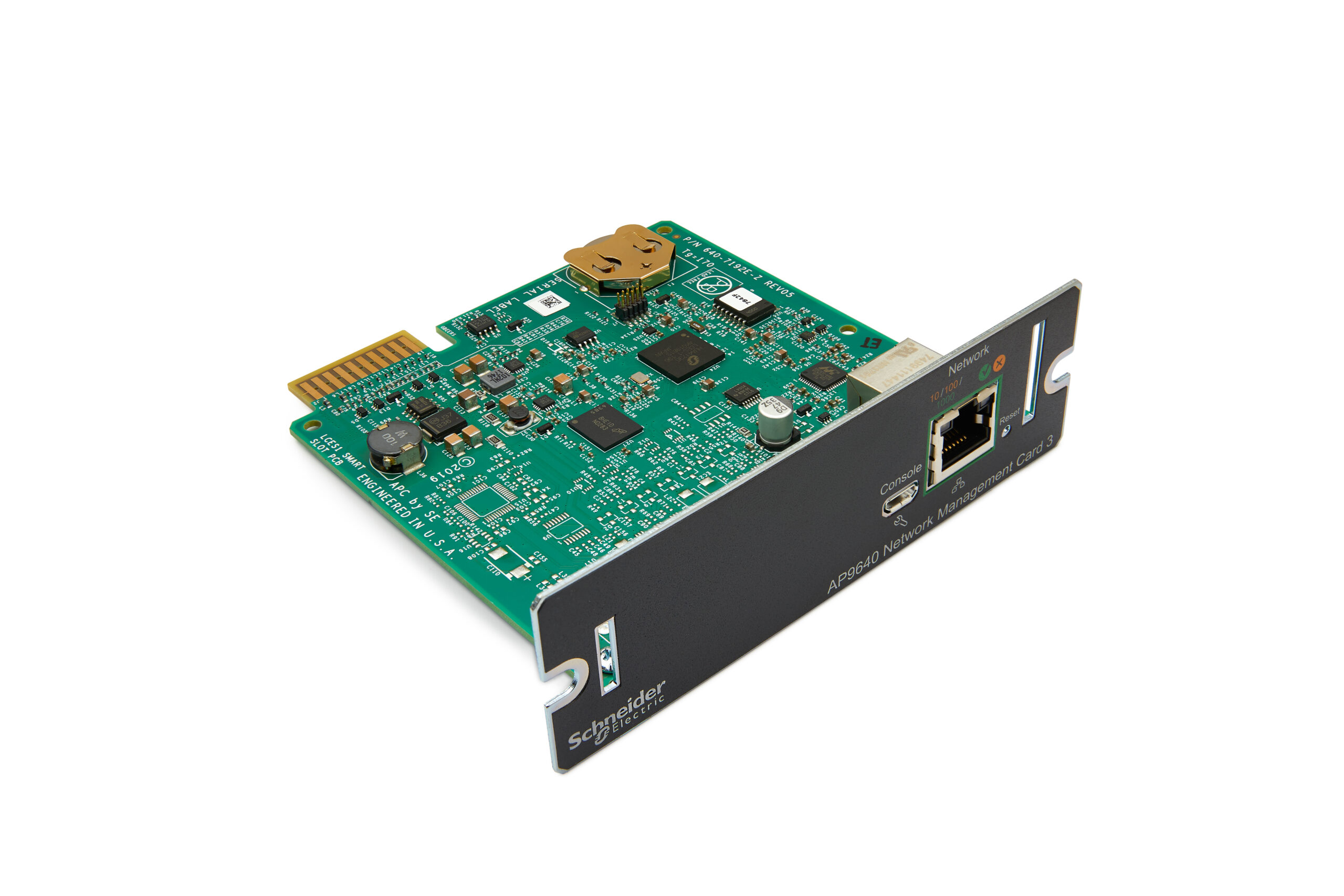 APC Network Management Card 3 with PowerChute Network Shutdown - Adaptador de gestão remota - 1GbE - 1000Base-T - para P/N: SMT1000RM1U, SMT750RM1U, SRTL10KRM4UT, SRTL8KRM4UT, SRYL5K20XLT18, SRYL5K20XLT24
