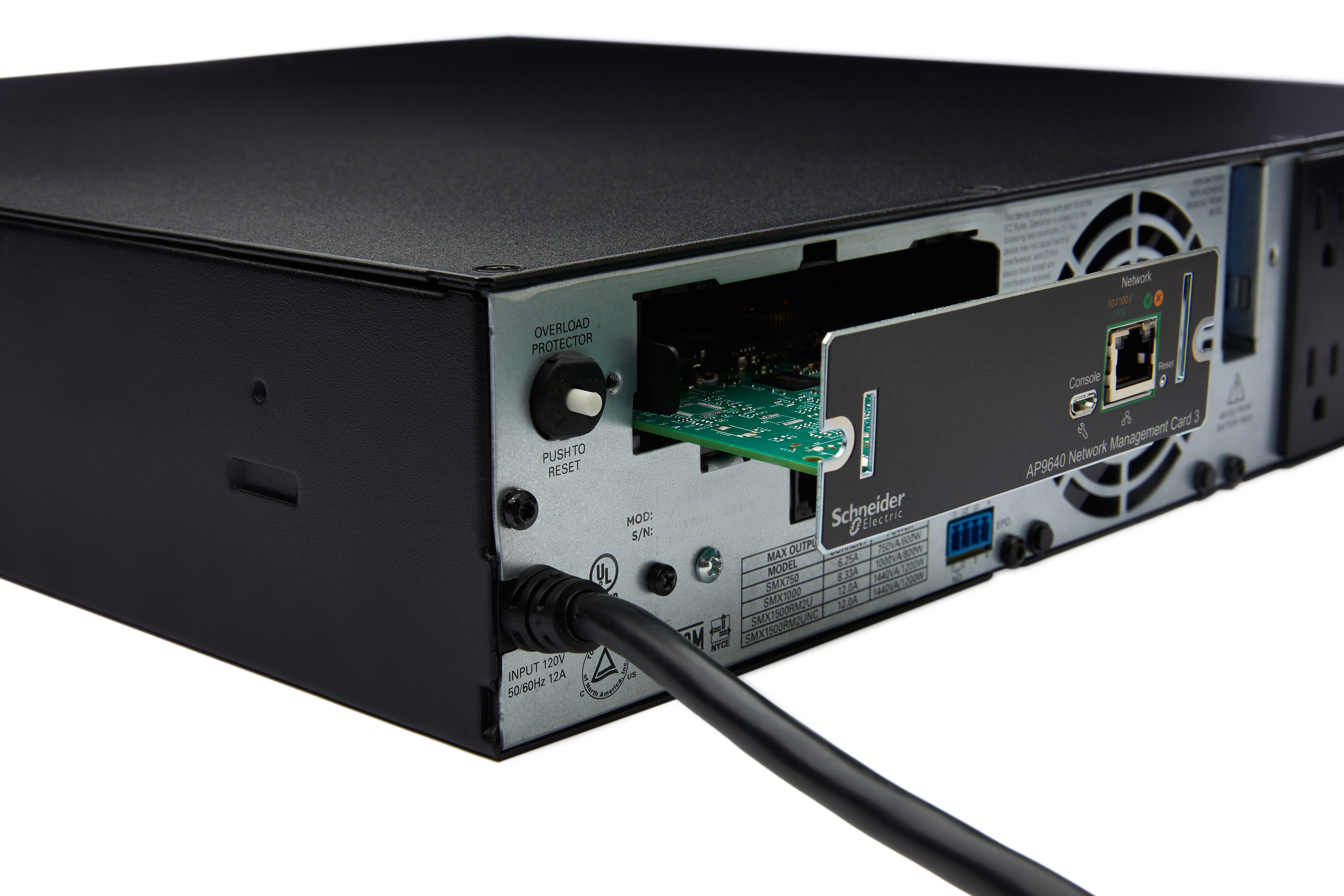 APC Network Management Card 3 with PowerChute Network Shutdown - Adaptador de gestão remota - 1GbE - 1000Base-T - para P/N: SMT1000RM1U, SMT750RM1U, SRTL10KRM4UT, SRTL8KRM4UT, SRYL5K20XLT18, SRYL5K20XLT24 - Image 4