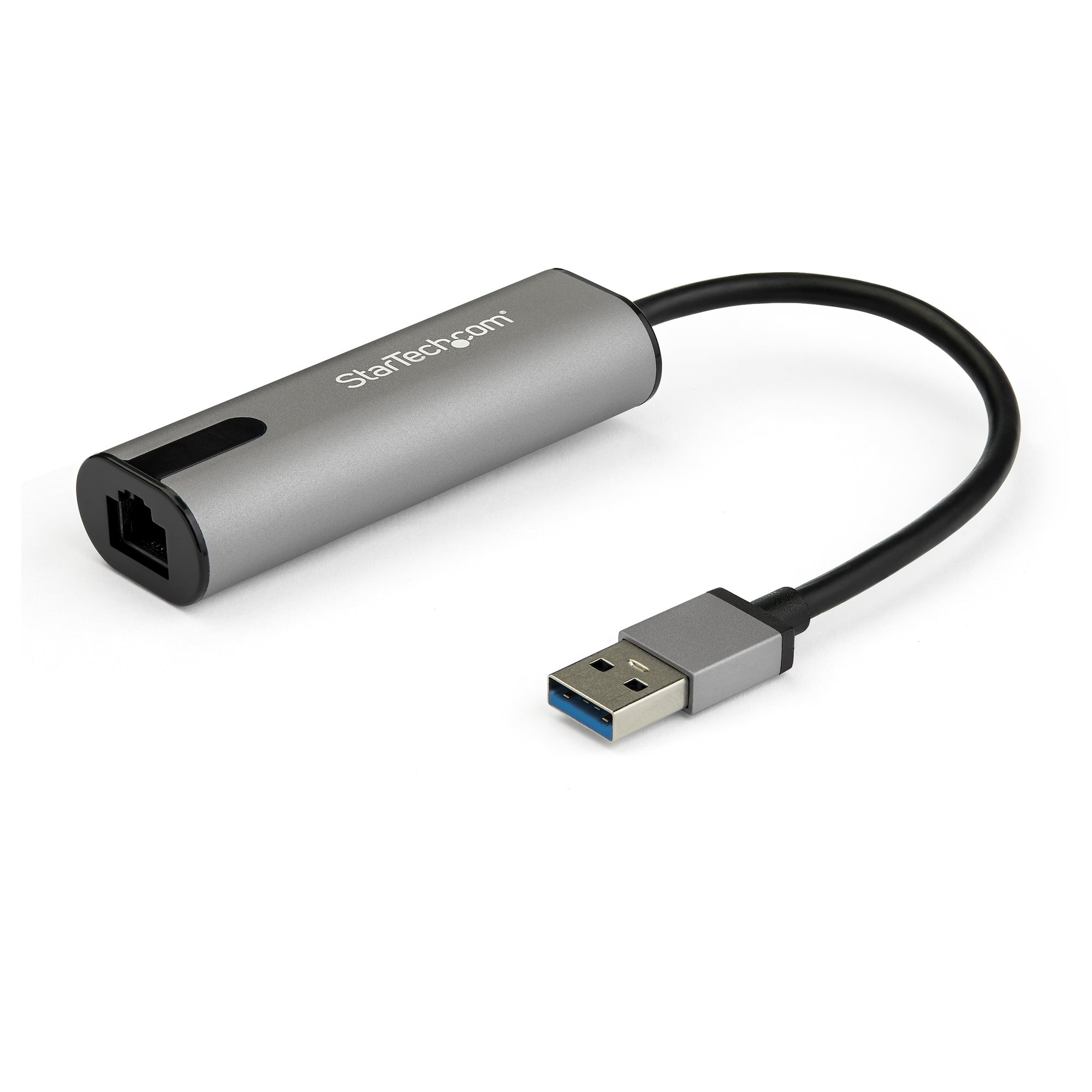StarTech.com 2.5GbE USB A to Ethernet Adapter, NBASE-T NIC, USB 3.0 Type A 2.5 GbE /1 GbE Multi Speed Gigabit Network, USB 3.1 Laptop to RJ45/LAN, Lenovo X1 Carbon, HP EliteBook/ ZBook - Type-A to Ethernet (US2GA30) - Adaptador de rede - USB 3.0 - Gi