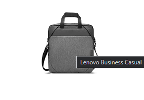Lenovo Business Casual Topload - Estojo para notebook - 15.6" - carvão cinzento